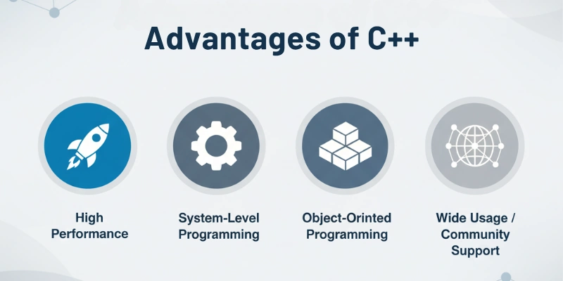 Advantages of C++