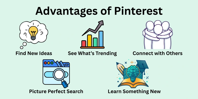 Advantages of Pinterest 