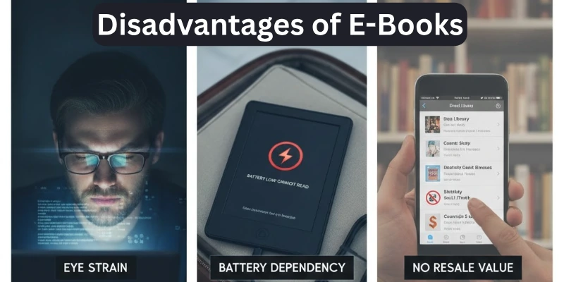 Disadvantages of E-Books