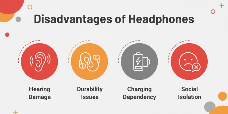 Disadvantages of Headphones
